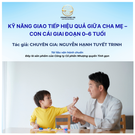 KỸ NĂNG GIAO TIẾP HIỆU QUẢ GIỮA CHA MẸ – CON CÁI GIAI ĐOẠN 0–6 TUỔI